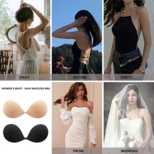 🌲Early Christmas Sale-49% OFF👙Adhesive Invisible Gathering Bras💃Show off your breasts