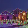 🎄Solar Christmas LED Colored Pine and Cypress Tree Light🌟