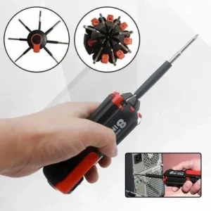 🎅EARLY CHRISTMAS SALE - 8 Screwdrivers in 1 Tool with Worklight and Flashlight