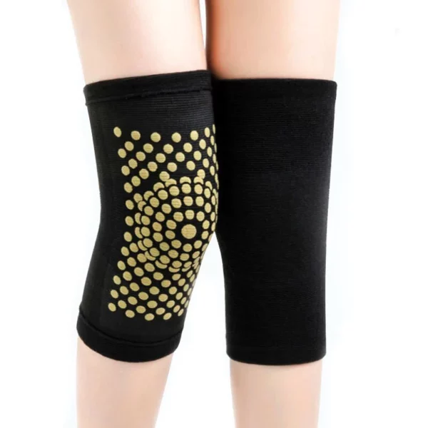 LuckySong® TherMoxa Wool Graphene Self-Heating Knee Wrap