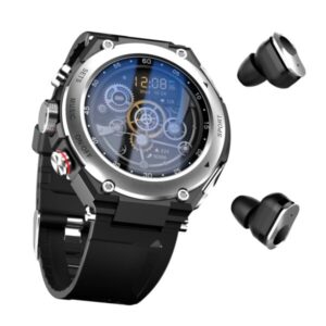 Smartwatch with Wireless Earphones