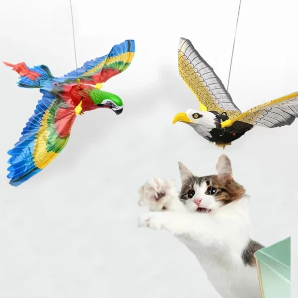 Simulation Bird Interactive Cat Toy
