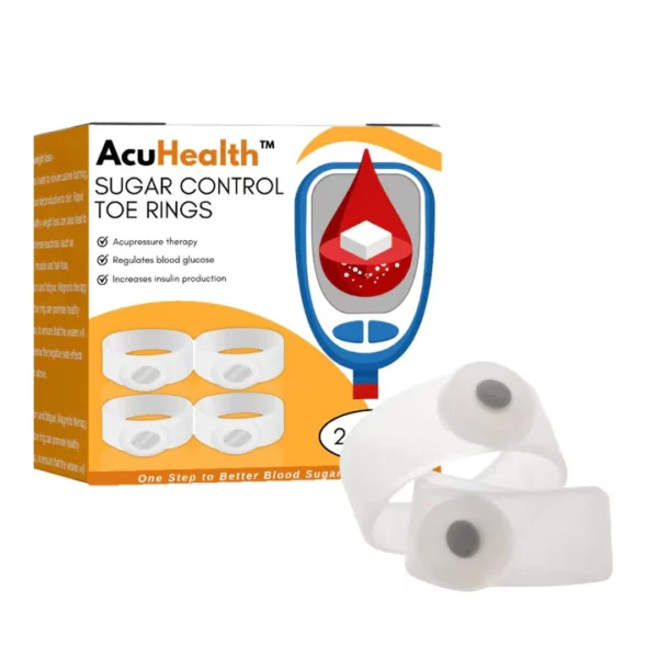 AcuHealth™ Sugar Control Toe Rings