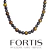 FORTIS Chalcedony Beaded Necklace