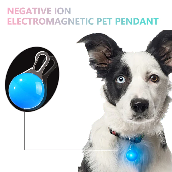 Negative Ion Electromagnetic Pet Pendant