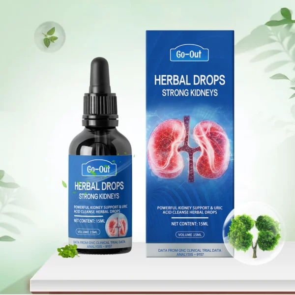 Juenow™ Powerful herbal drops for kidney support and uric acid cleansing