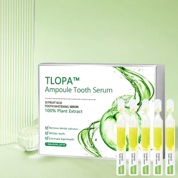 TLOPA™ Ampoule Toothpaste, Removal of tartar and plaque bacteria and various oral problems