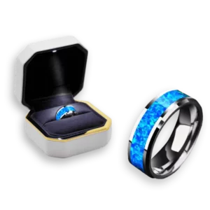 Thcok™ Blue Carbon Energy Ring