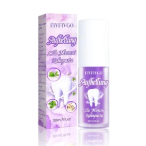 Oveallgo™ Whitening Purple Mousse Toothpaste