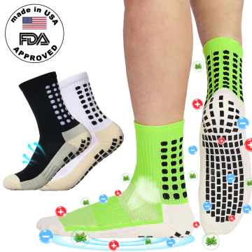 Sugoola™ Far Infrared Titanium Ion Height Enhancement Therapy Leg Cramp Socks