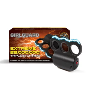GirlGuard Xtreme 28,000,000 Triple Stun Ring