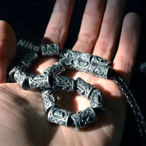 Viking Runes Beads