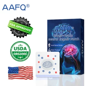 AAFQ® Blood-Brain Neural Repair Patch-Powerful Neural Recovery - Heart And Brain Blood Vessel Repair - Herbal Patches