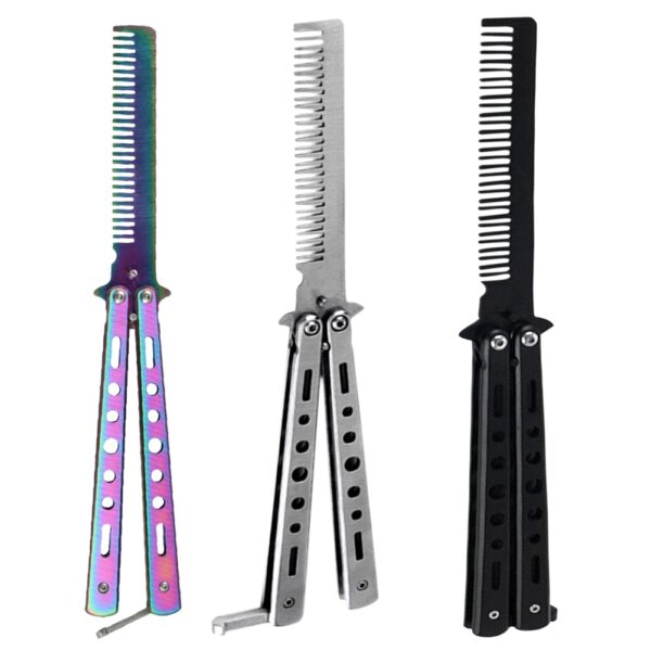 Foldable Butterfly Comb