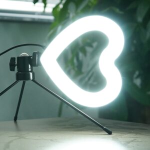 Heart Ring Light For Pro-Photography & Live Streaming