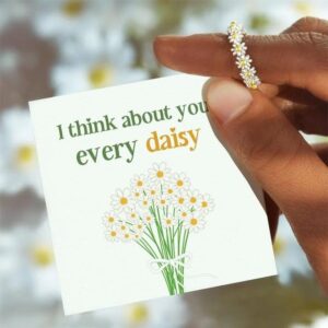 Ladies Daisy Jewelry