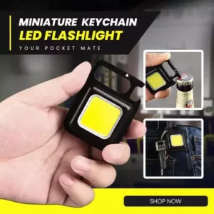 Miniature Keychain LED Flashlight