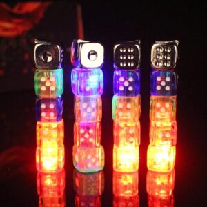 Refillable LED Dice Lighter