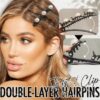 Twist 'n Clip Double-Layer Hairpins