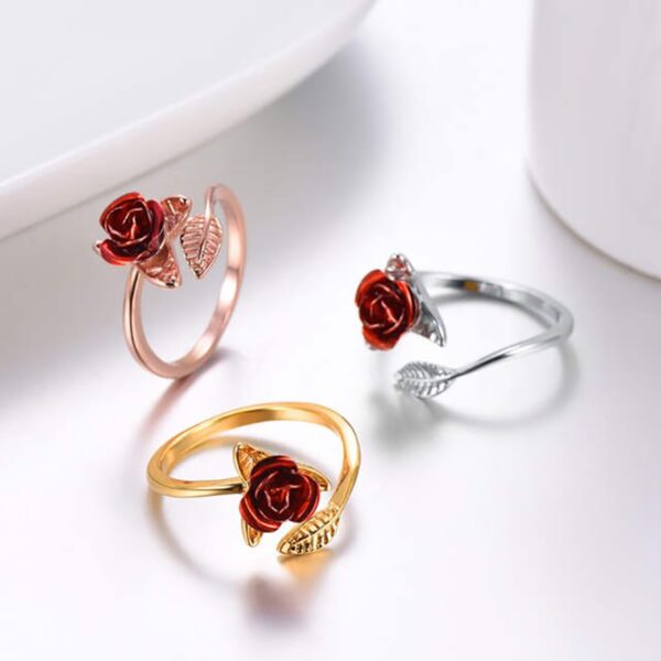 Valentine’s Day Rose Ring