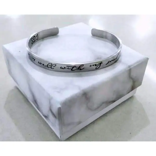 Stainless Steel Inspirational Bracelets