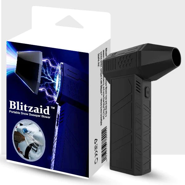Blitzaid™ Portable Snow Sweeper Blower