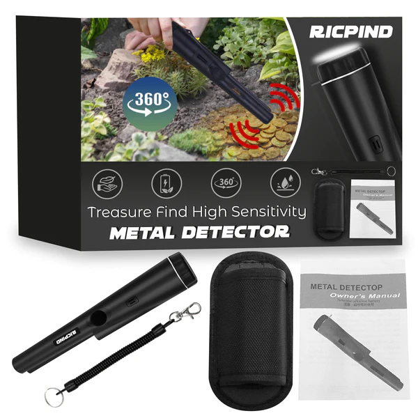 RICPIND 2 Treasure Find High Sensitivity Metal Detector