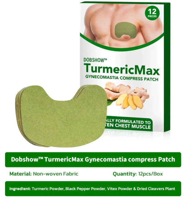 Dobshow™ TurmericMax Gynecomastia Compress Patch